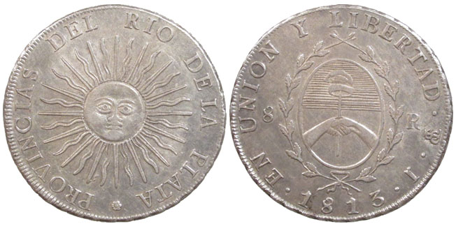 Argentina eight reales 1813