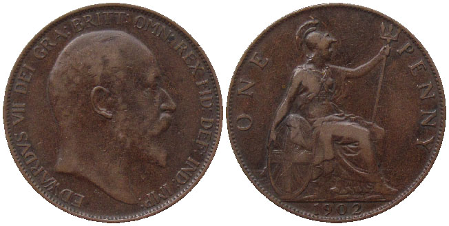 Britain Penny 1902