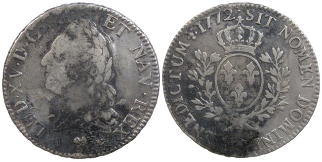 France Ecu 1772-L