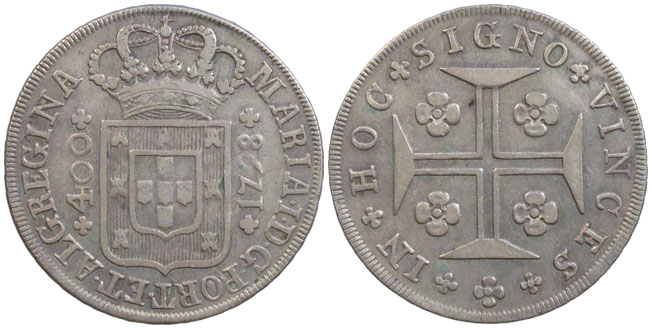Portugal 400 reis 1798