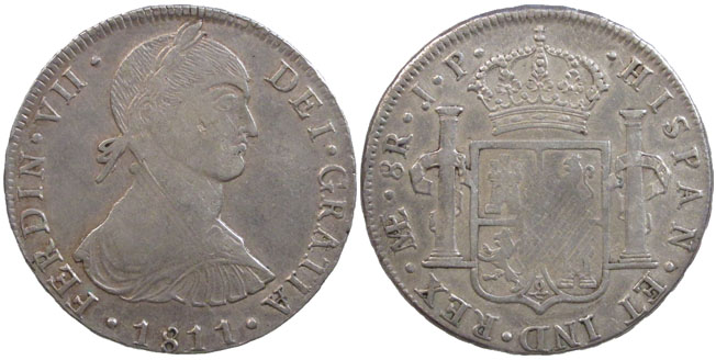 Spanish America eight reales 1811 Lima