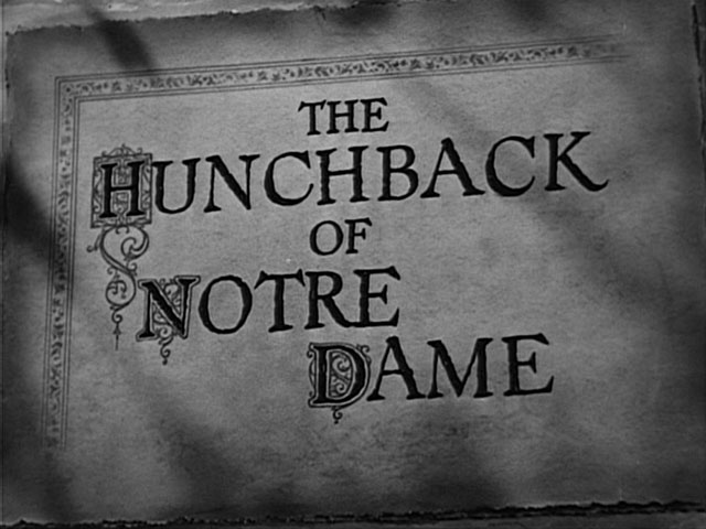 Hunchback of Notre Dame