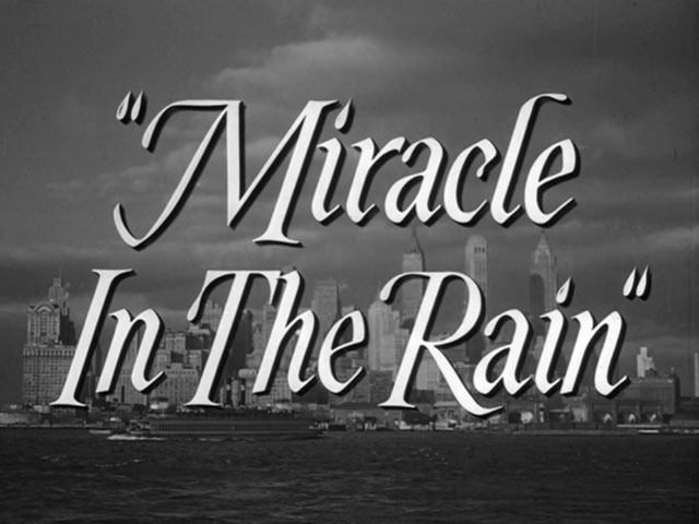 Miracle In The Rain