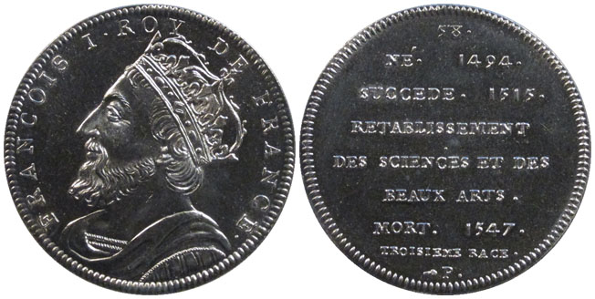 France Francis I Medal