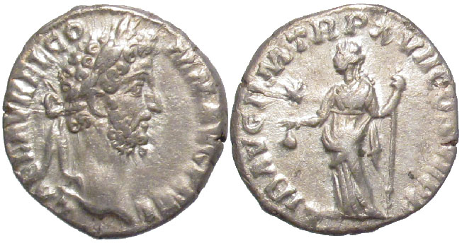 Rome Commodus Denarius Libertas