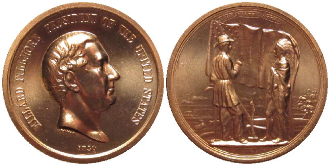 Millard Fillmore Medal Heavy