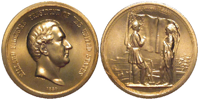 Millard Fillmore Medal Light