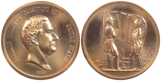 Millard Fillmore Medal Light