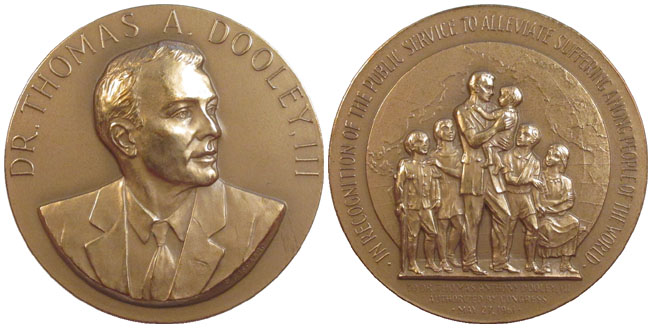 Dr. Thomas Dooley medal