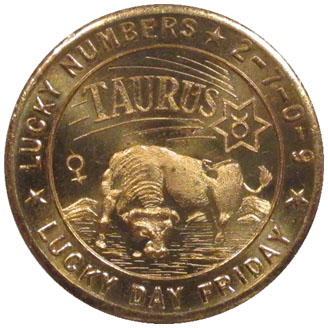 Ushers Coin Taurus