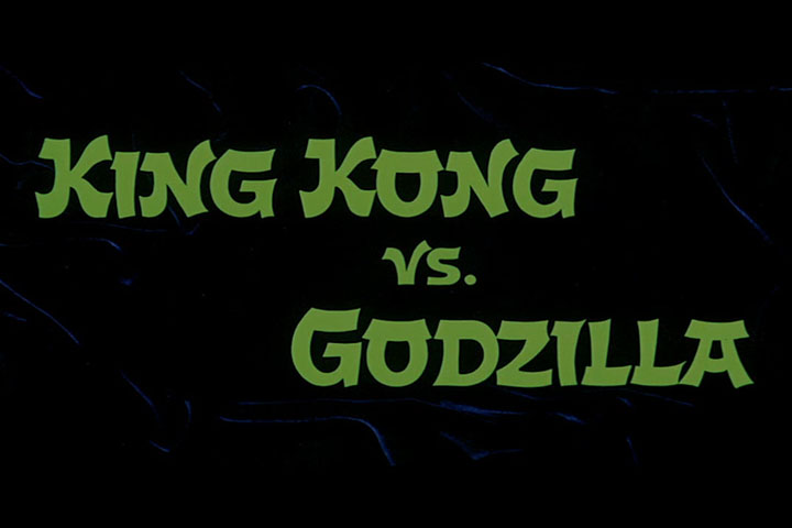 King Kong vs Godzilla