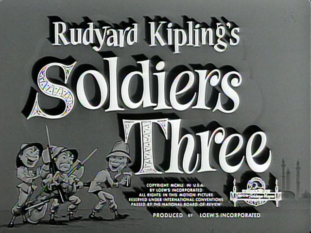 Soldiers Three