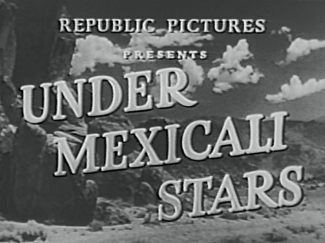Under Mexicali Stars