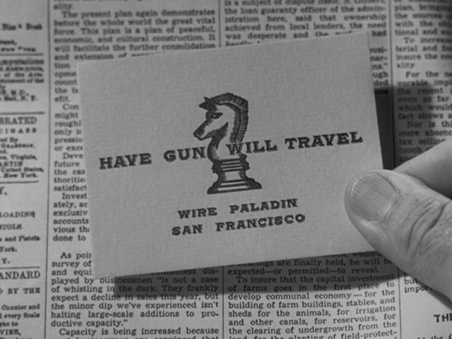 Have Gun Will Travel - Ben Jalisco