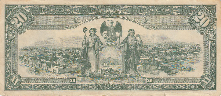 Paper Money Mexico Sinaloa