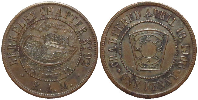 Masonic Penny Berkeley